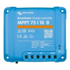10A Victron MPPT SmartSolar 75-10 - 75VOC PV Charge Controller - 12V, 24V Battery